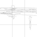 Line drawing with grid