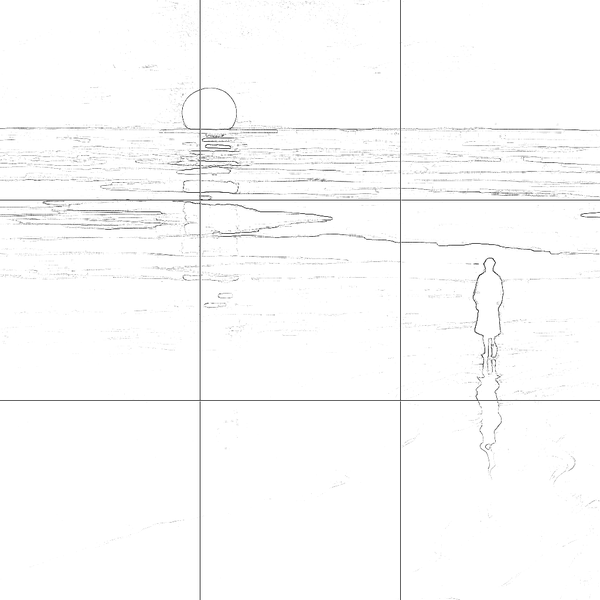 Sketch with grid