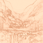 Sepia sketch