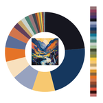 Colour wheel / palette