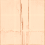 Sepia sketch with grid