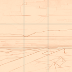 Sepia sketch with grid