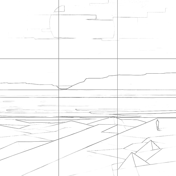 Sketch with grid