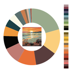 Colour wheel / palette