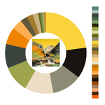 Colour wheel / palette