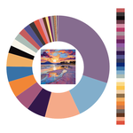 Colour wheel / palette