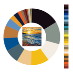 Colour wheel / palette