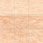 Sepia sketch with grid