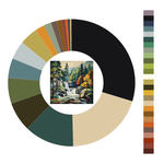 Colour wheel / palette