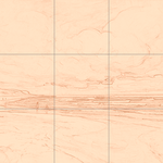 Sepia sketch with grid