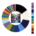 Colour wheel / palette