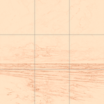 Sepia sketch with grid