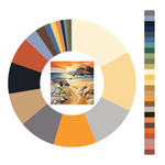 Colour wheel / palette