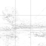 Sketch with grid