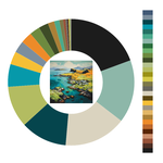 Colour wheel / palette