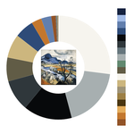 Colour wheel / palette