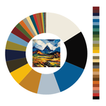 Colour wheel / palette