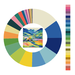 Colour wheel / palette