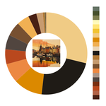 Colour wheel / palette