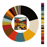 Colour wheel / palette