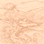 Sepia sketch