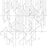 Line drawing with grid