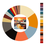 Colour wheel / palette