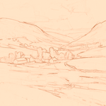 Sepia sketch