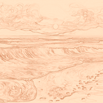 Sepia sketch