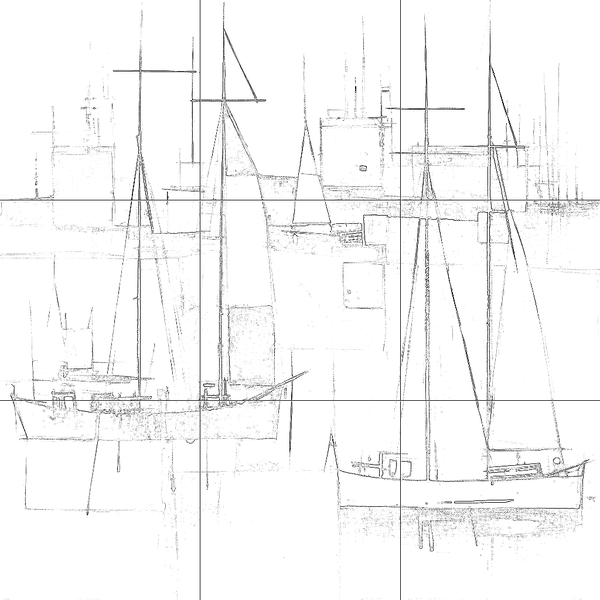 Sketch with grid