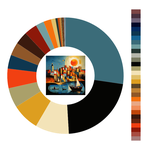 Colour wheel / palette