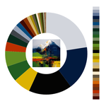 Colour wheel / palette