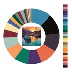 Colour wheel / palette