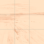 Sepia sketch with grid