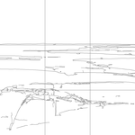 Line drawing with grid