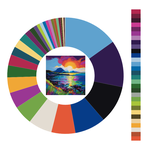 Colour wheel / palette