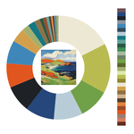 Colour wheel / palette