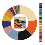 Colour wheel / palette