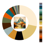 Colour wheel / palette