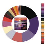 Colour wheel / palette