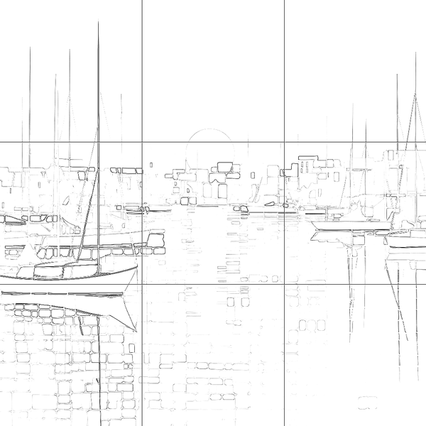 Sketch with grid