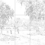 Sketch with grid