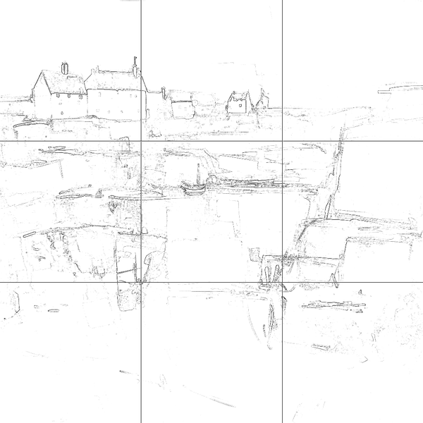 Sketch with grid