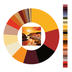 Colour wheel / palette