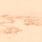 Sepia sketch