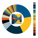 Colour wheel / palette