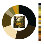 Colour wheel / palette