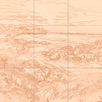 Sepia sketch with grid