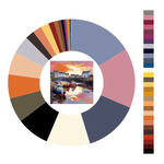 Colour wheel / palette