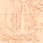 Sepia sketch with grid